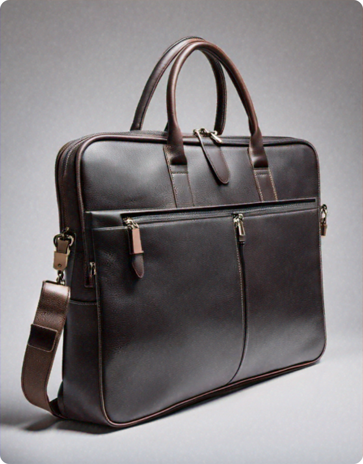 Leather laptop bags