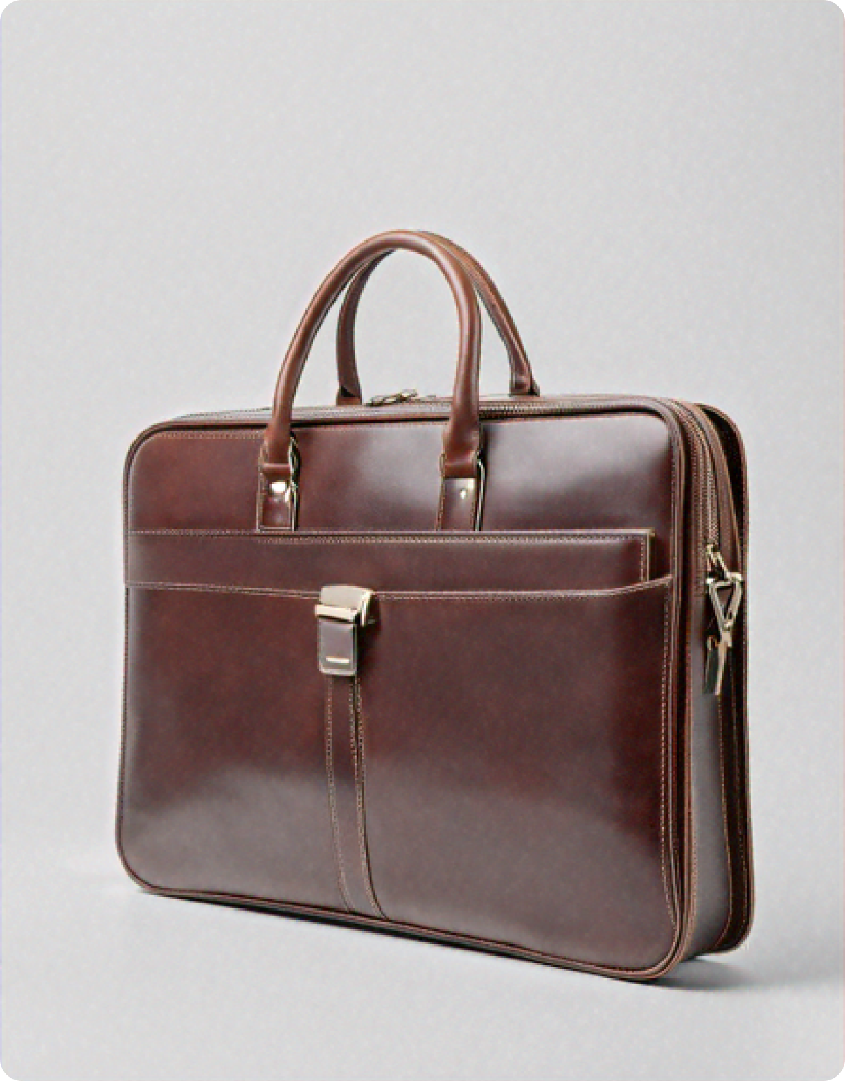 Leather briefcase